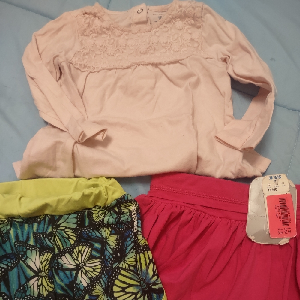 GIRL'S SZ 18-24M MIXED LOT